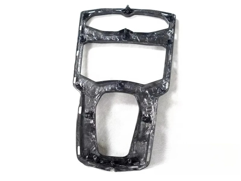 Trade Assurance Dry Carbon Forged Composite Interior Trim Fit For 14-19 Huracan LP610-4 LP580-2 Center Controller Panel Cover